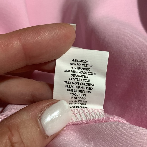 Simply Southern Pink and White Striped Long Sleeve Shirt - Picture 7 of 7